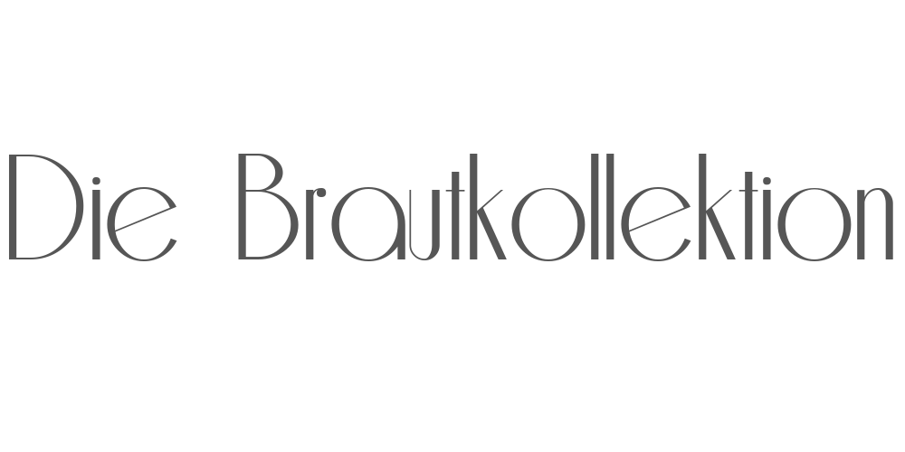 Brautkollektion